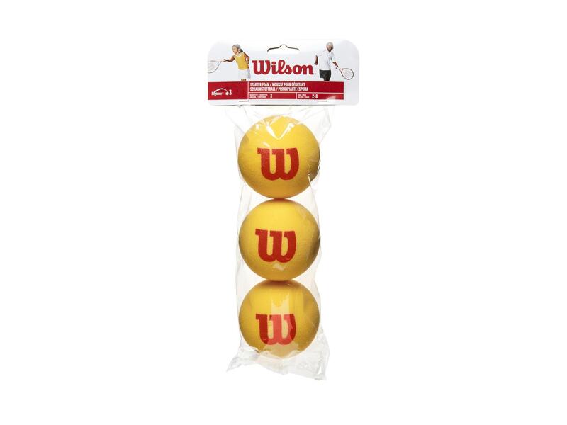 Wilson starter foam, 9 cm, 3 kpl