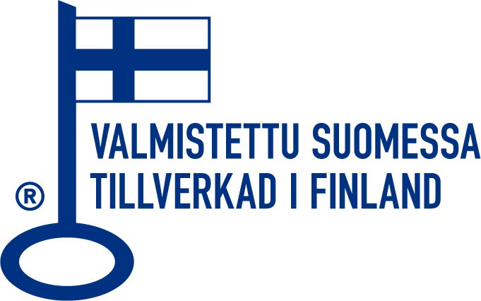 Avainlippu, valmistettu Suomessa