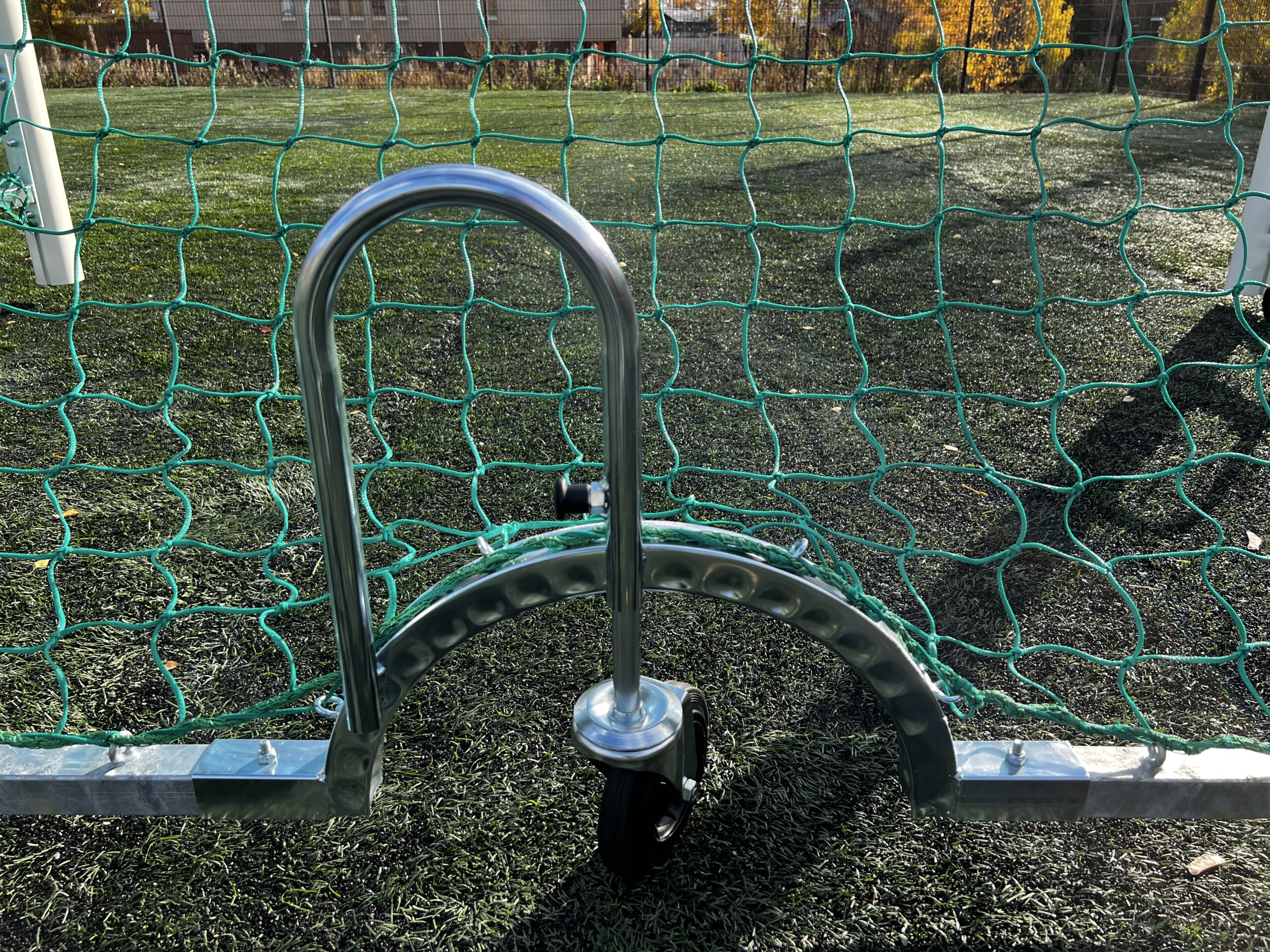 Jalkapallomaali 5x2 m, quick lift pyörin, ke-va - Image 3