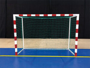 Käsipallo-/futsalmaali, 3x2 m, taittuva malli, alu/teräs, ke-va