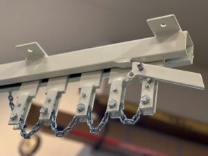 Kattokisko renkaille ja köysille, metri, ke-va