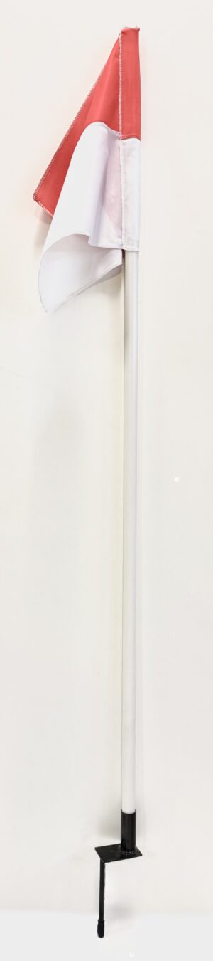 Kulmatolppa lipulla ja maapiikillä, 155 cm
