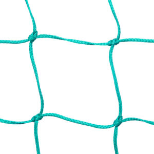 Jalkapallomaaliverkko, junior, 5x2/0,8x2 m, vihreä, lanka 4 mm